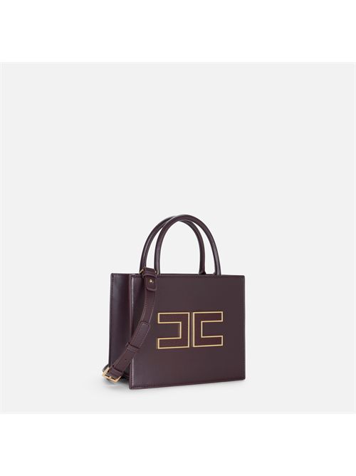 Tote piccola con logo ELISABETTA FRANCHI | BS33A56E2/EA4
